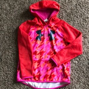 Under Armor girls hooded sweatshirt